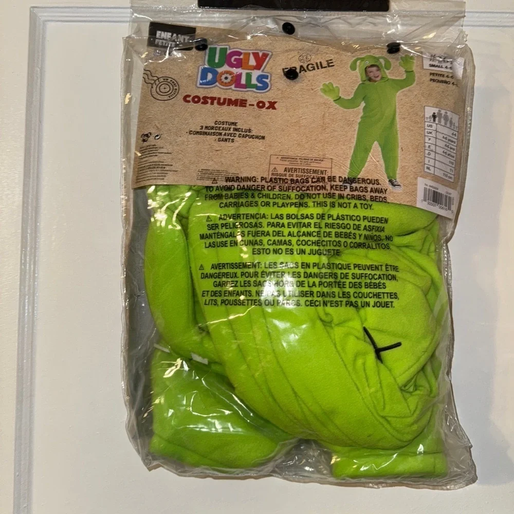Ugly Doll OX Costume Small NWT